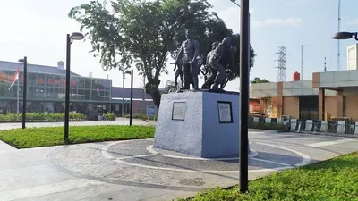Monumen Tekad Merdeka yang berlokasi di Stasiun Pasar Senen, Jakarta Pusat/kai.id