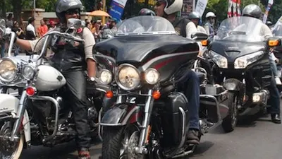 Ilustrasi komunitas motor gede. (Merdeka.com/Parwito)