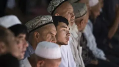 Muslim Uighur di Xinjiang (Reuters)