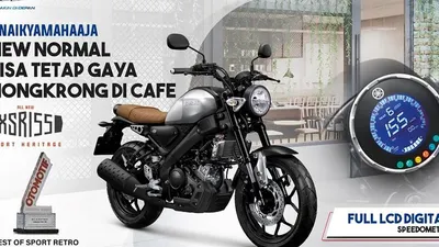 Yamaha All New XSR 155 sebagai Best of Sport Retro 2020 (dok)