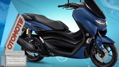 Yamaha Nmax. PT Yamaha Indonesia Motor Manufacturing (YIMM) meraih penghargaan di ajang Otomotif Award 2020.