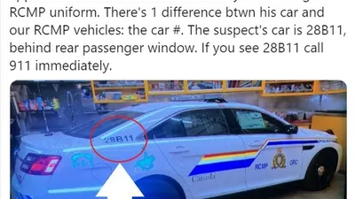 Kendaraan yang disamarkan  Gabriel Wortman (51), pelaku penembakan yang menewaskan 16 orang. Foto: twitter @RCMPNS
