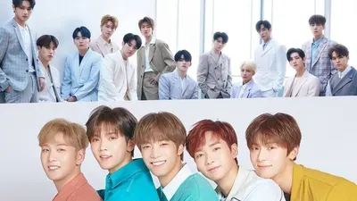 Seventeen dan Nu'est/Soompi