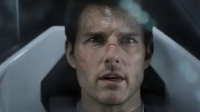 salah satu adegan Ovblivion, film tentang perang di luar planet Bumi yang dibintangi Tom Cruise/ Youtube