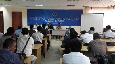 40 Wartawan Ikut Orientasi Wartawan PWI Jaya Angkatan III/2019