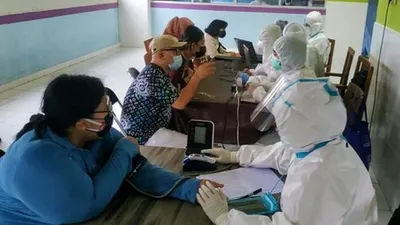 Warga Pademangan ikuti tes swab Covid-19 di Puskesmas Pademangan, Jakarta Utara/dok: utara.jakarta.go.id