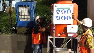 PSBB Jakarta, Konsumsi Air Bersih Turun 5%