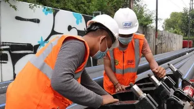 Penyaluran Air Bersih di Jakarta Baru 65 Persen