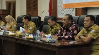 Para camat di Jakbar mengikuti Pamong Innovation Award 2019 (barat.jakarta.go.id)