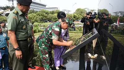 Monumen Jenderal Soedirman Lebih Besar Diresmikan di Mabes TNI