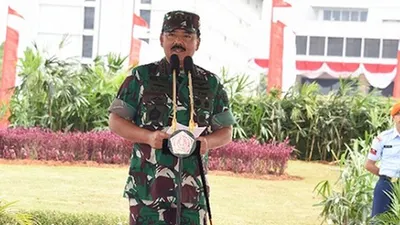 Panglima TNI Marsekal TNI Hadi Tjahjanto/Puspen TNI