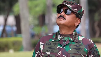 Panglima TNI Tinjau Simulasi Pengamanan Pelantikan Presiden di Monas