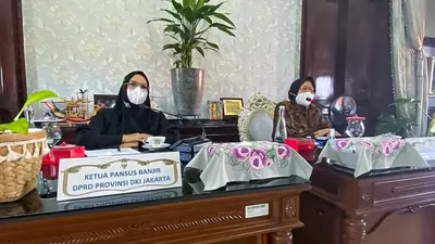 Wakil Ketua DPRD DKI Jakarta, Zita Anjani (kiri) /dok
