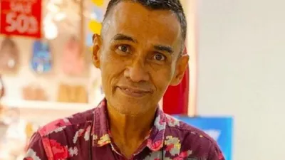 Erwanda Lukas atau dikenal dengan nama Papa T Bob (republika)