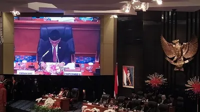 ilustrasi sidang paripurna DPRD DKI Jakarta. (Ayojakarta/Khoirur Rozi)