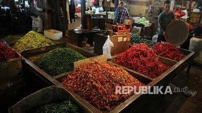 ilustrasi pasar/ Republika