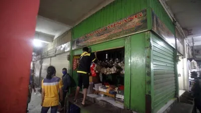 Pasar Cileungsi Kabupaten Bogor/ Antara
