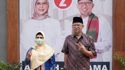 Paslon Wali Kota dan Wakil Wali Kota Tangsel nomor urut 2, Siti Nurazizah-Ruhamaben / instagram