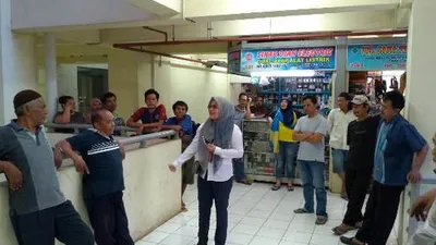 Pembayaran Retribusi Pasar Lokbin Rawa Buaya Dipantau Ketat
