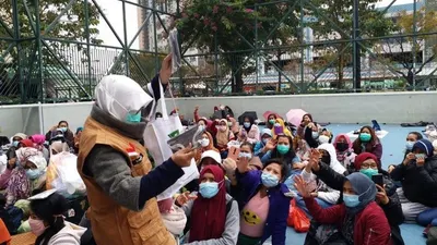 Ilustrasi - pekerja migran di Hong Kong (Dok. Dompet Dhuafa)