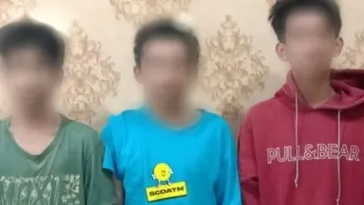 Tiga pelajar ditangkap polisi karena menjual sepeda motor bodong hasil aksi pembegalan.[Istimewa]