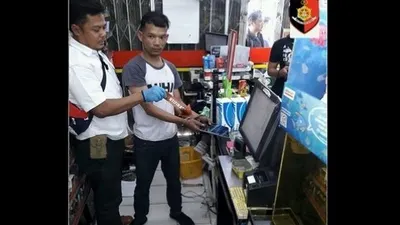 [Ilustrasi] pelaku pembobolan minimarket di Jakarta Utara. (Dok. Kepolisian)