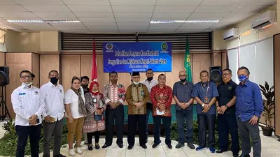 Pelantikan Koordinator PWI di lingkungan Pengadilan dan Kejaksaan Negeri Jakarta Utara (Humas PWI Jaya)