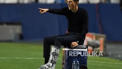 Pelatih PSG Thomas Tuchel.  Foto: David Ramos/Reuters Pool