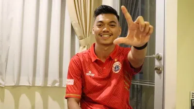 Bek sayap Persija Jakarta,  Alfath Faathier. (Persija.id)