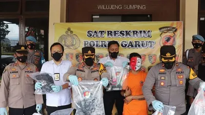 Polisi Ungkap Kasus Penemuan Mayat di Garut: Pelaku Pacar Korban, Bermotif Cemburu