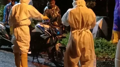 Pemudik asal Jakarta terkonfirmasi positif dari hasil tes swab, dievakuasi saat perjalanan ke kampung halaman, Tasikmalaya, Kamis (21/5/2020)