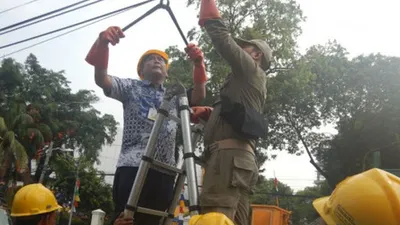 Penataan utilitas di Jaksel/beritajakata.id
