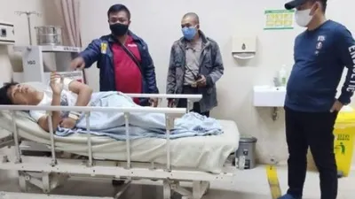 Korban penembakan misterius di Tangerang. (Istr/bantennews)