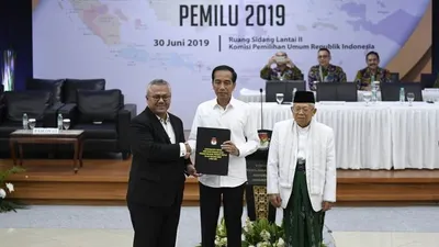 Jokowi dan Ma'ruf Amin