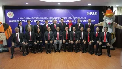 Pengurus PSSI masa bakti 2019-2023. (PSSI.org)