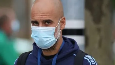 Manajer Manchester City, Pep Guardiola. [Martin Rickett / POOL / AFP]