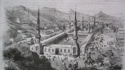 Kota Madinah tempo dulu. (dok Republika.co.id)