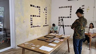 Pameran ontologi untuk peringatan 21 Tragedi Semanggi 1, Jakarta, Selasa (12/11/2019)/Ayojakarta.com-Dhika Noor Alam