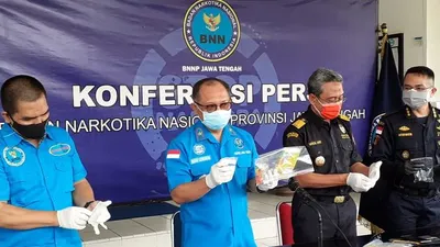 BNNP Jateng saat gelar konferensi pers (ayosemarang.com/Vedyana)