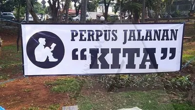 Perpustakaan Jalanan ''Kita''/Ayojakarta.com