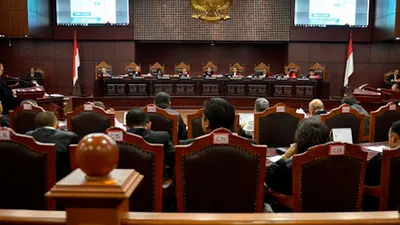 Ilustrasi suasana persidangan