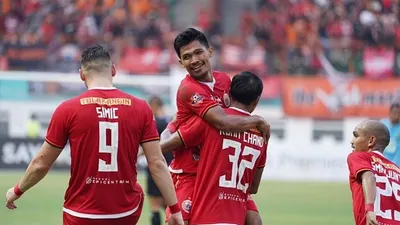 Pemain Persija Jakarta. (Persija.id)