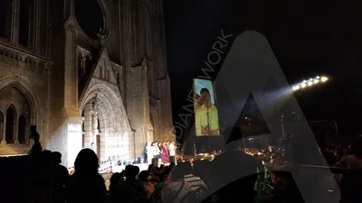 Pesan kebangsaan Imam Besar Masjid Istiqlal Nasaruddin Umar dan Uskup Keuskupan Agung Jakarta, Uskup Ignatius Kardinal Suharyo di Gereja Katedral/Ayojakarta.com