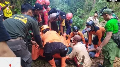 2 Orang Tewas Tertimbun Longsor di Kaki Gunung Sanggabuana Bogor