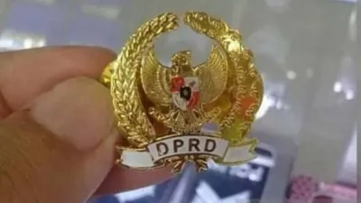 Anggaran Pin Emas DPRD DKI Capai Rp 1,3 Miliar