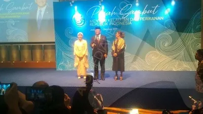 Pisah sambut menteri KKP dari Susi Pudjiastuti kepada Edhy Prabowo/Ayojakarta.com