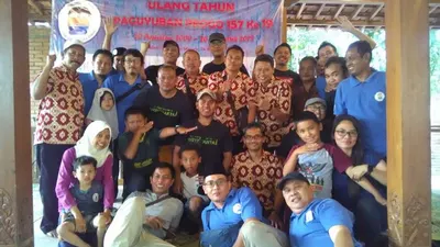 Keakraban anggota komunitas Pulang Jumat Kembali Ahad (PJKA) saat berkumpul dalam ulang tahun salah satu paguyuban PJKA/Dok. PJKA
