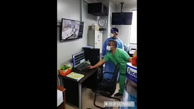 Unggahan video Anies ketika mengunjungi RSUP Fatmawati, Jakarta Selatan/dok: Instagram @aniesbaswedan