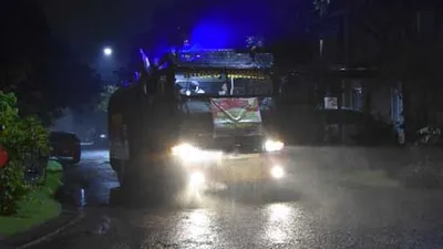 Penyemprotan disinfektan (Dok. Polres Bogor)