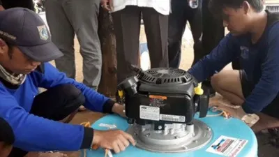 Hadapi Genangan saat Hujan, SDA Jakbar Siapkan 13 Pompa Apung
